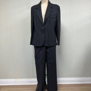 EUC Vintage 70s 80s Bleyle 100% Virgin Wool USA Made Pant Suit Size 14